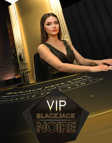 VIP Blackjack Noire